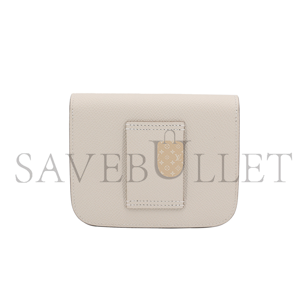 H**mes master constance slim wallet epsom h082060ck10(12.4*10.2*3cm)